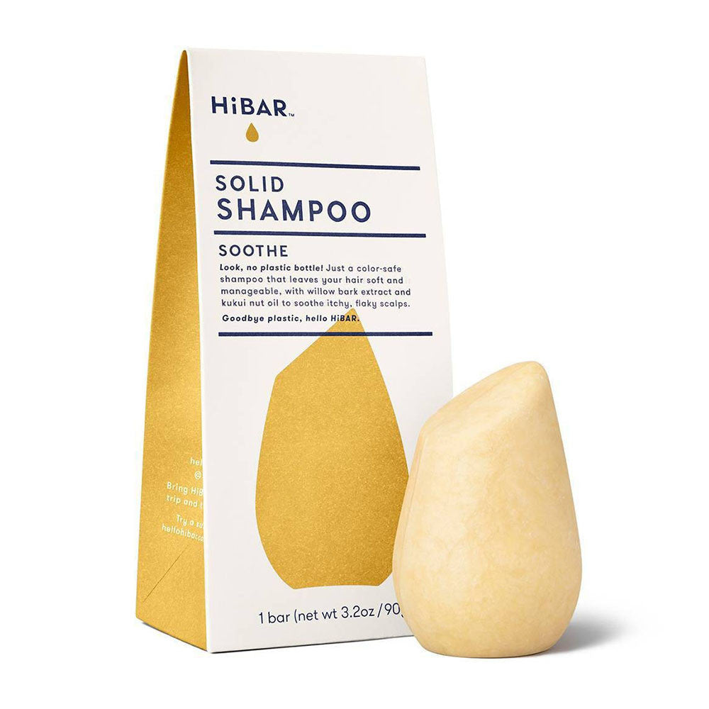 HiBar Soothe Solid Shampoo Bar, 3.2 Oz